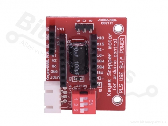 Breakout board for A4988/DRV8825 stepper motor drivers